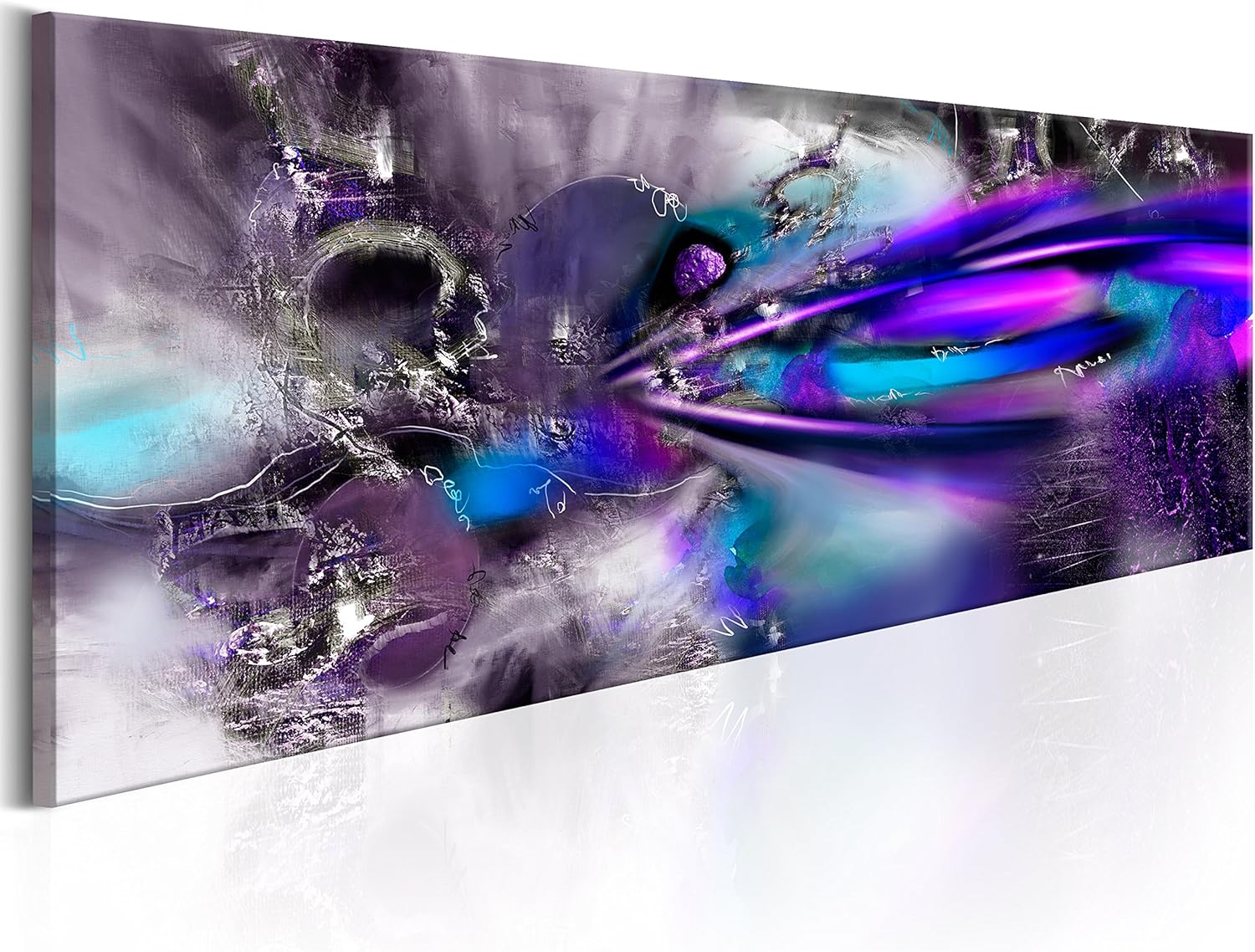murando Canvas Wall Art Abstract 135x45 cm / 54"x18" 1pcs Nonwoven Canvas Prints Image Framed