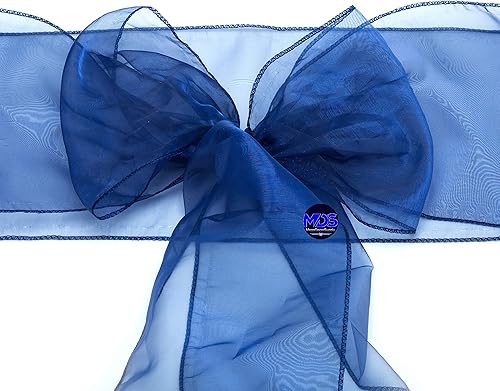 Miniatura 4 de Bandas de organza para decorar sillas en bodas y eventos, 100 unidades, organza, Lavanda, 10