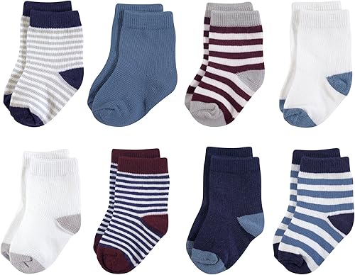 Touched by Nature - Calcetines de algodón orgánico para bebé unisex