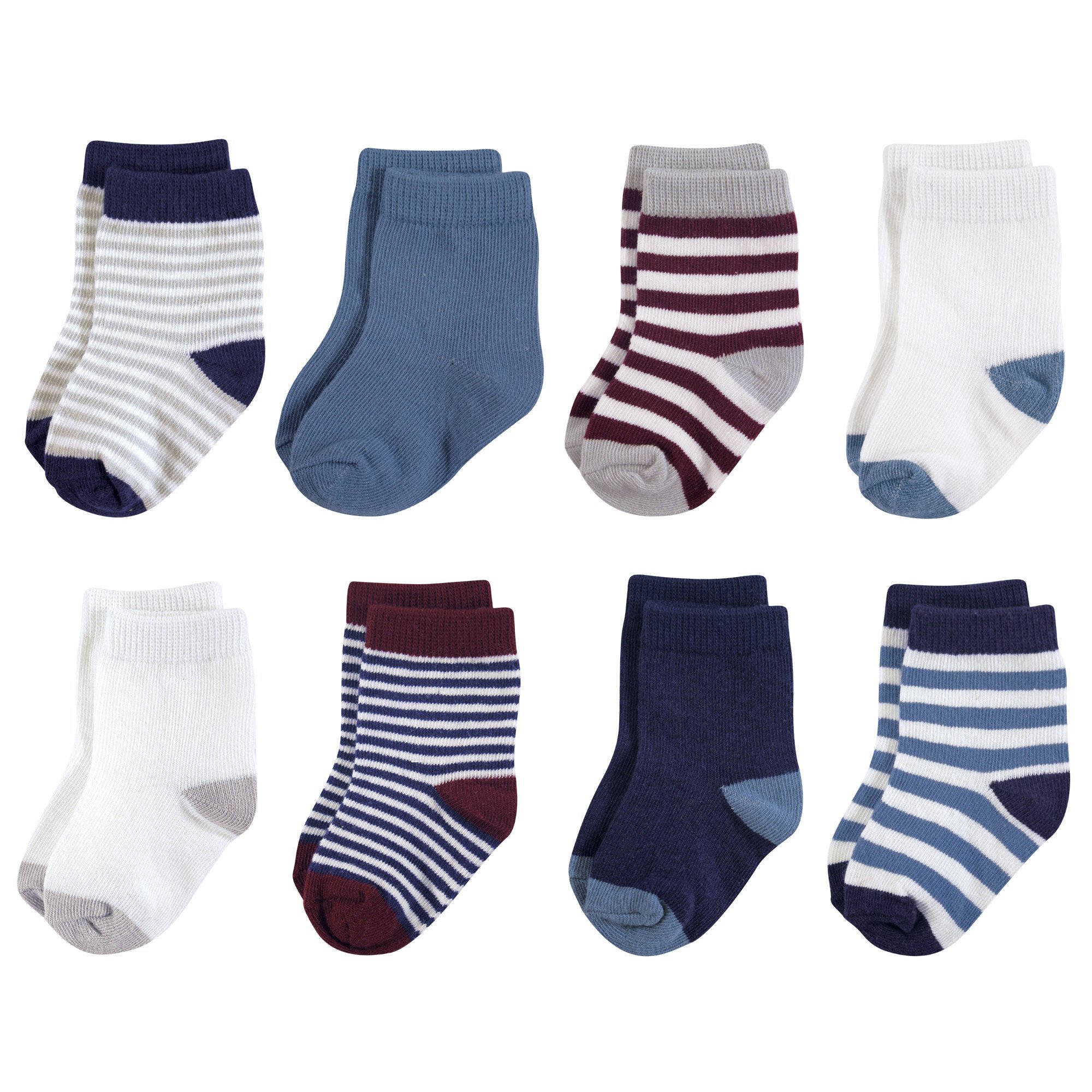 Touched by Nature Unisex Baby Organic Cotton Socks Lässige Socke (12er Pack)