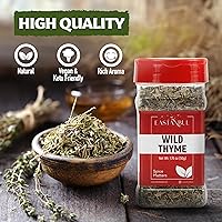 Vista 7 de Eastanbul Tomillo salvaje, 1.76 onzas, condimento de tomillo zaatar mediterráneo, también conocido como Thymbra Spicata, perfecto para té