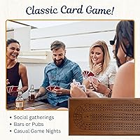 Vista 5 de WE Games Juego de tablas clásicas de madera de roble manchado oscuro, 3 tablas con clavijas de metal, tabla de cuna única para juegos familiares