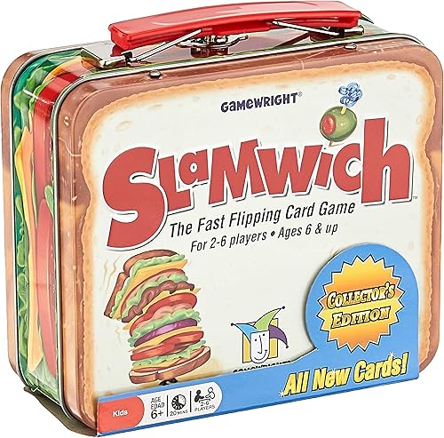 Lonchera de metal de la edición de colección Slamwich Paquete de 1 Multi Color