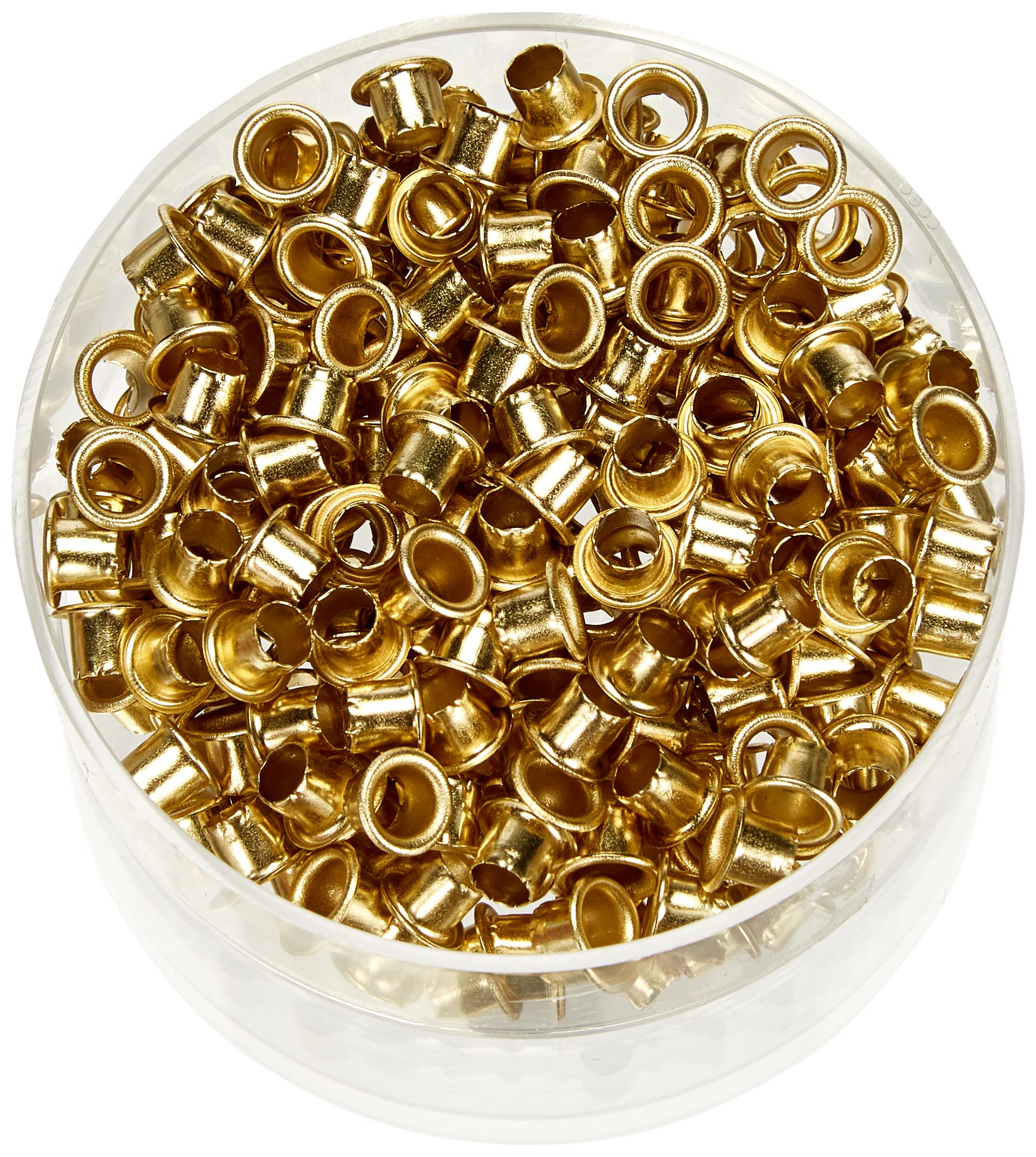 LEBEZ scatola 250 occhielli ottone per occhiellatrice diam. 5mm