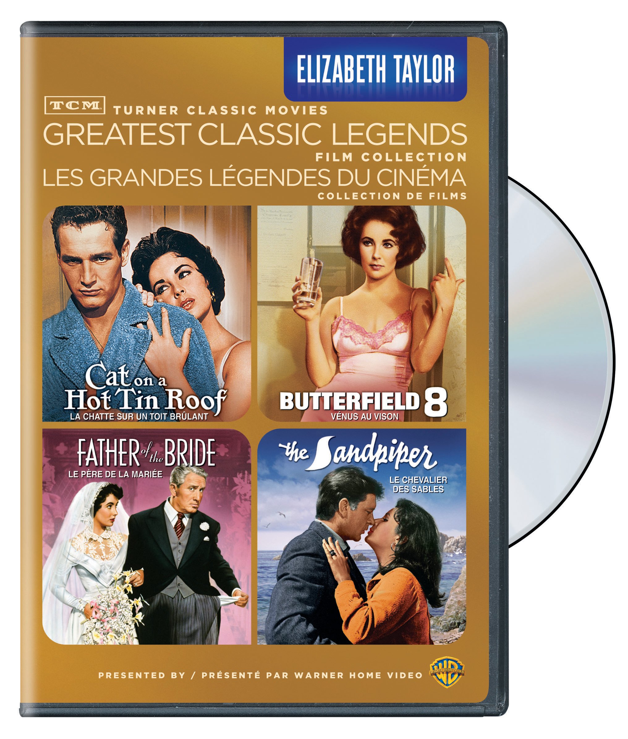TCM Greatest Classic Films: Legends - Elizabeth Taylor (4FE) [DVD]