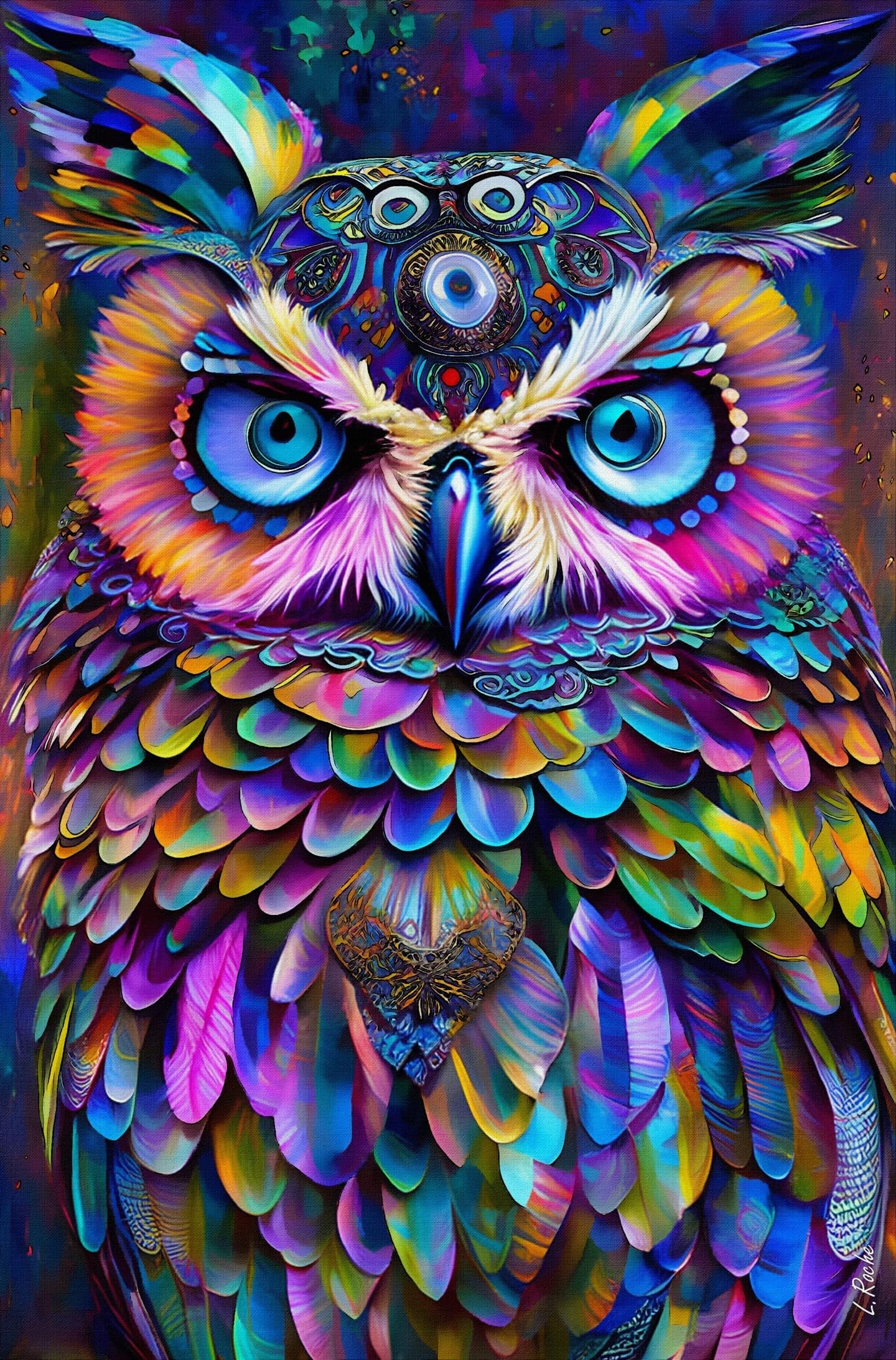 Ingooood Jigsaw Puzzle 1000 Pieces- Fantasy Series - Entertainment Toys for Adult Special Graduation or Birthday Gift Home Decor (Miss BU-2)