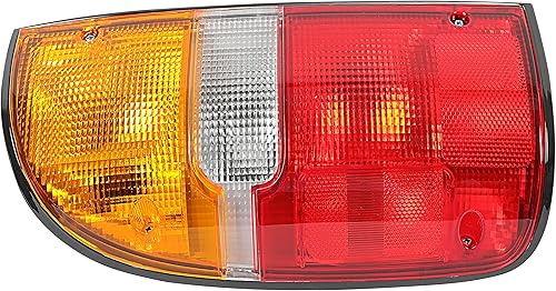 Miniatura 5 de ECOTRIC Luz trasera compatible con la lámpara de camión Toyota Tacoma 1995-2000, luz trasera de freno de señal trasera del lado izquierdo del