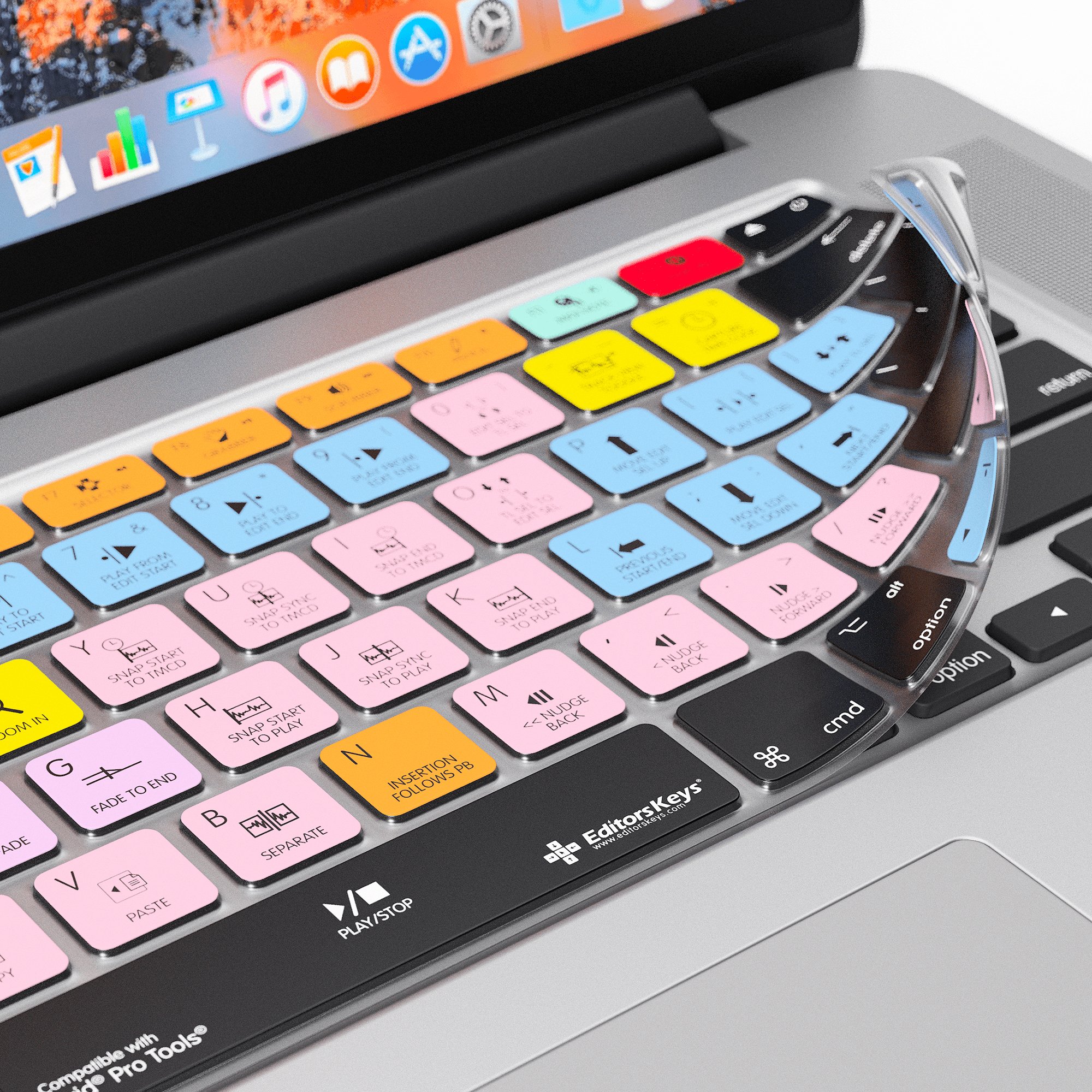 Amazon.co.jp: Avid Pro Toolsキーボードカバー MacBook Pro Retina 13