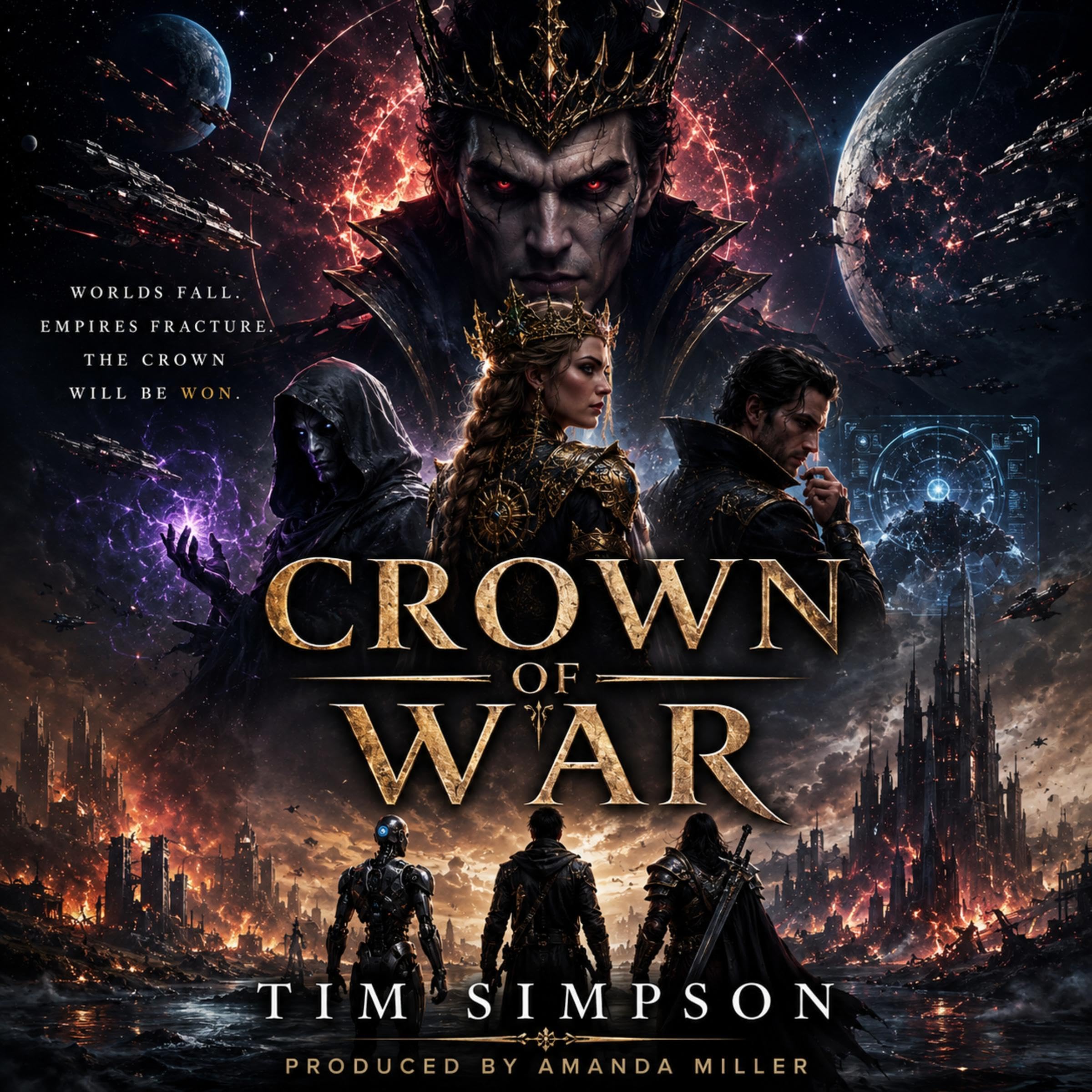Cover art for Crown of War