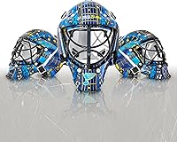 Vista 107 de Franklin Sports mini máscara para portero con logo de la NHL