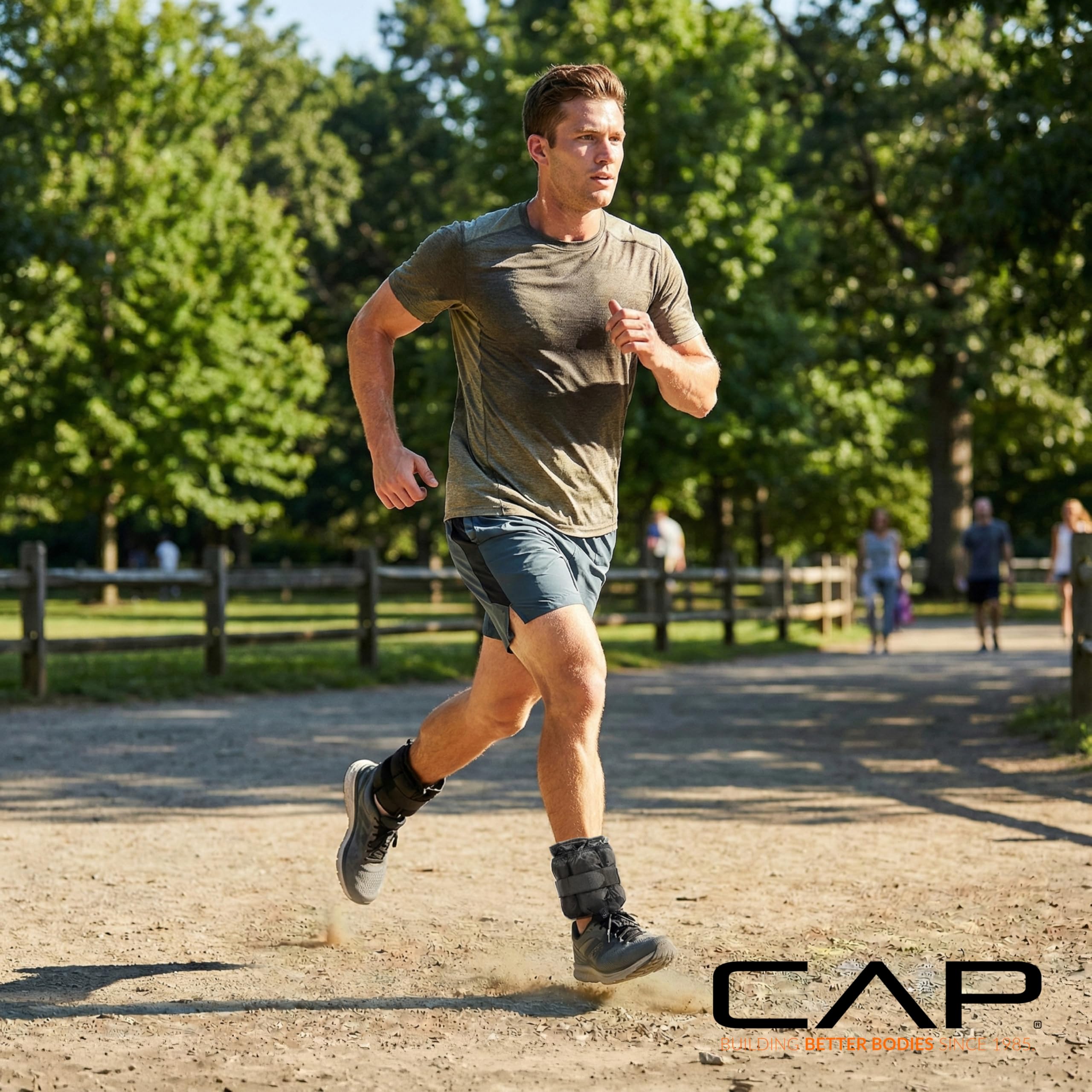 CAP Barbell Unisex's HHA-CB010A1 regulowane ciężarki do kostki, 3,5 kg, czarny