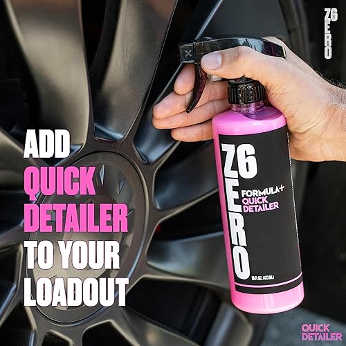 Miniatura 5 de Zero Six Ceramic Quick Detailer Spray - Brillo profesional para automóviles con revestimiento de cerámica avanzado  Brillo superior, protección de
