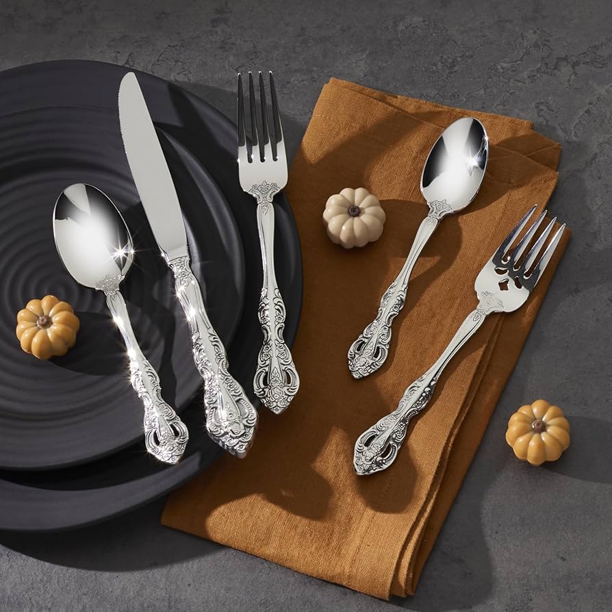 Amazon.com: Oneida Michelangelo Fine Flatware Teaspoons, Set of 4