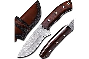 Incredible Handmade Damascus Steel Fixed Blade