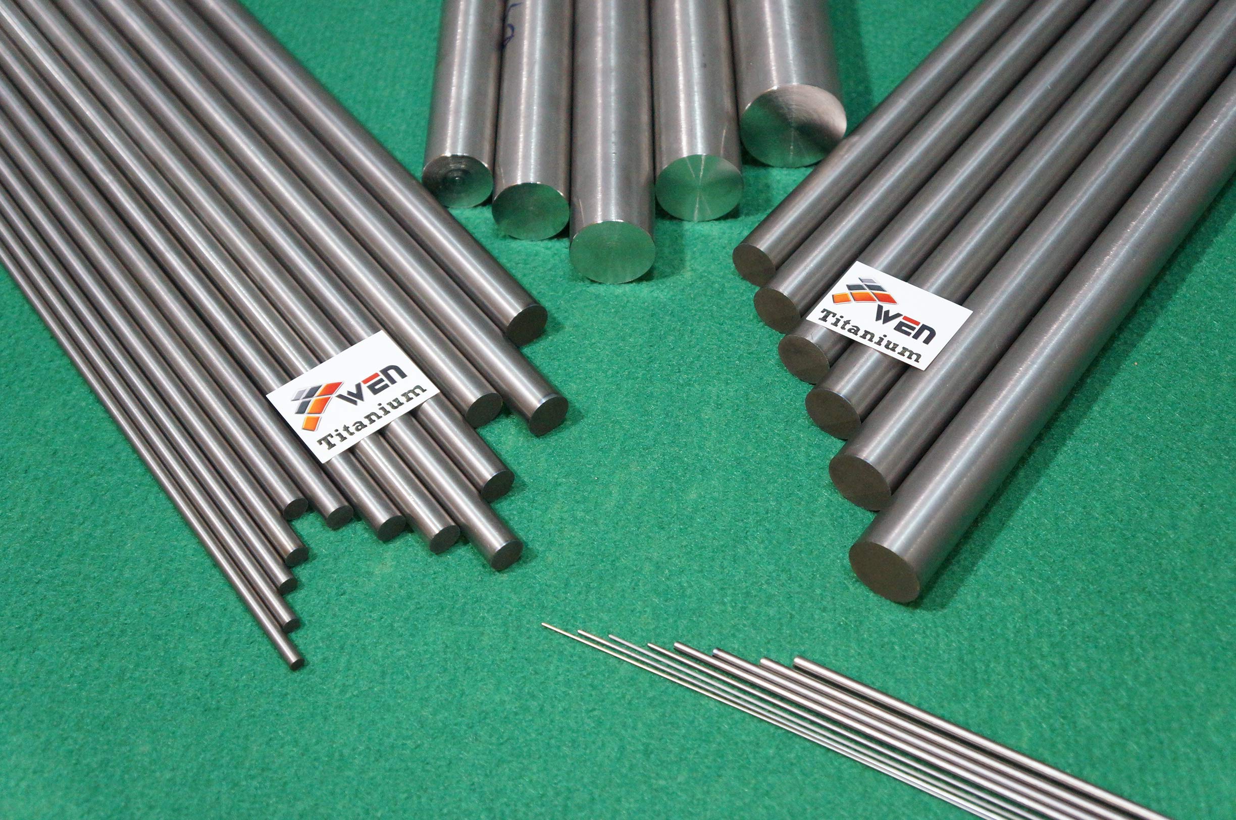 Titan Rundstab Grade 5 Rundstange [ Ø 17mm - Ø 55mm ] Titanstäbe Titanium 6al-4v Gr.5 Vollwelle B348 titanstã be (Ø 20mm x 150mm Länge)