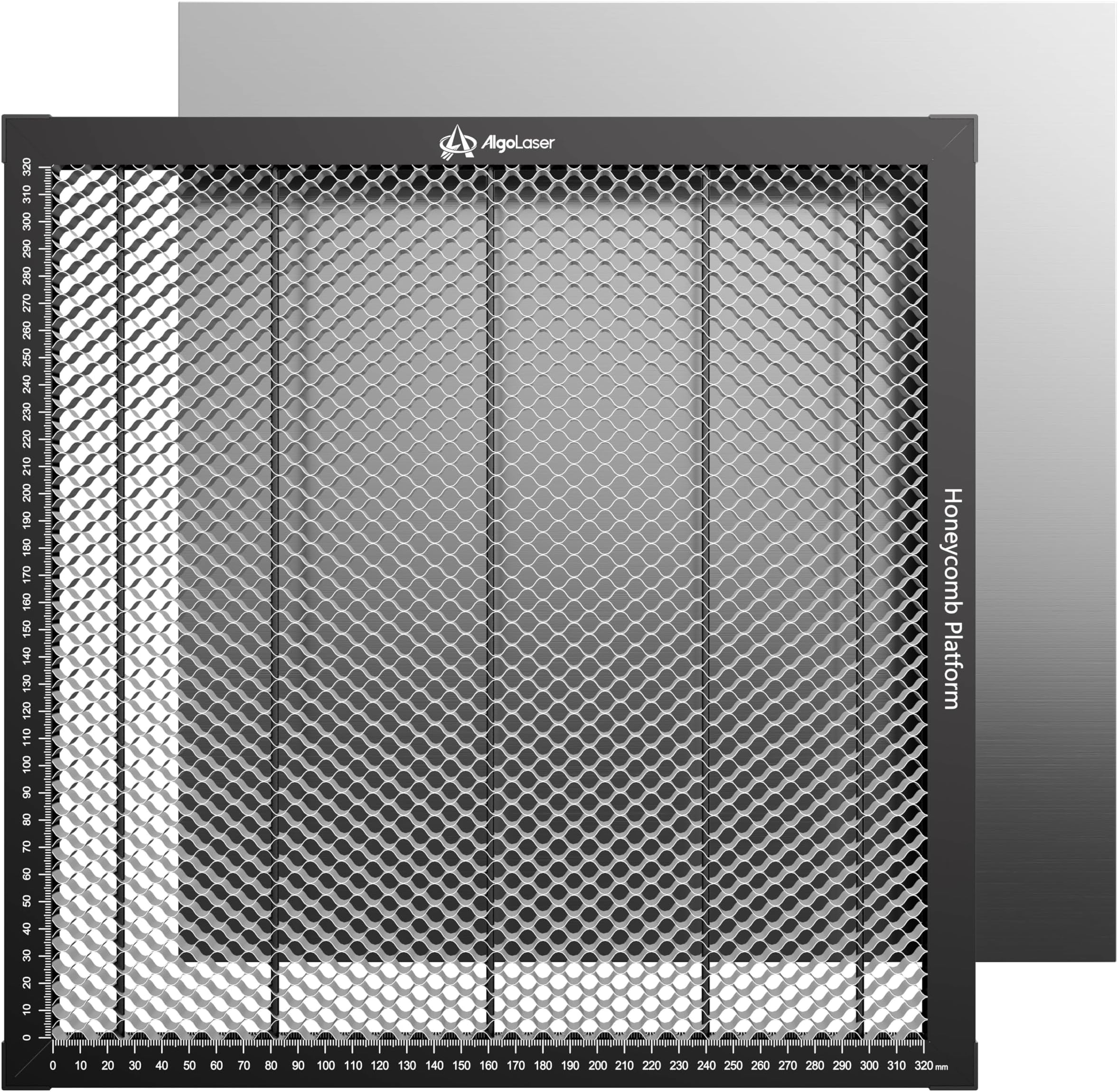 AlgoLaserHoneycomb Laser Bed - 370x370mm Honeycomb Working Table - Aluminum Honeycomb Panel for Laser Engraver - Laser Engraving Accessories for Most Laser Engraver & Cutter Machine (14.6x14.6 in)