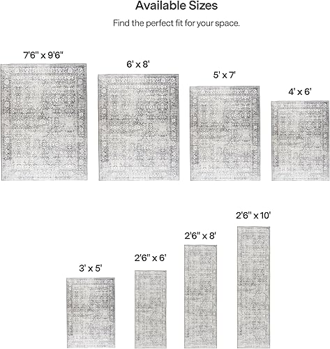 Miniatura 2 de ReaLife - Alfombra ecológica lavable a máquina, resistente a las manchas, sin desprendimientos, antideslizante, apta para familias y mascotas y