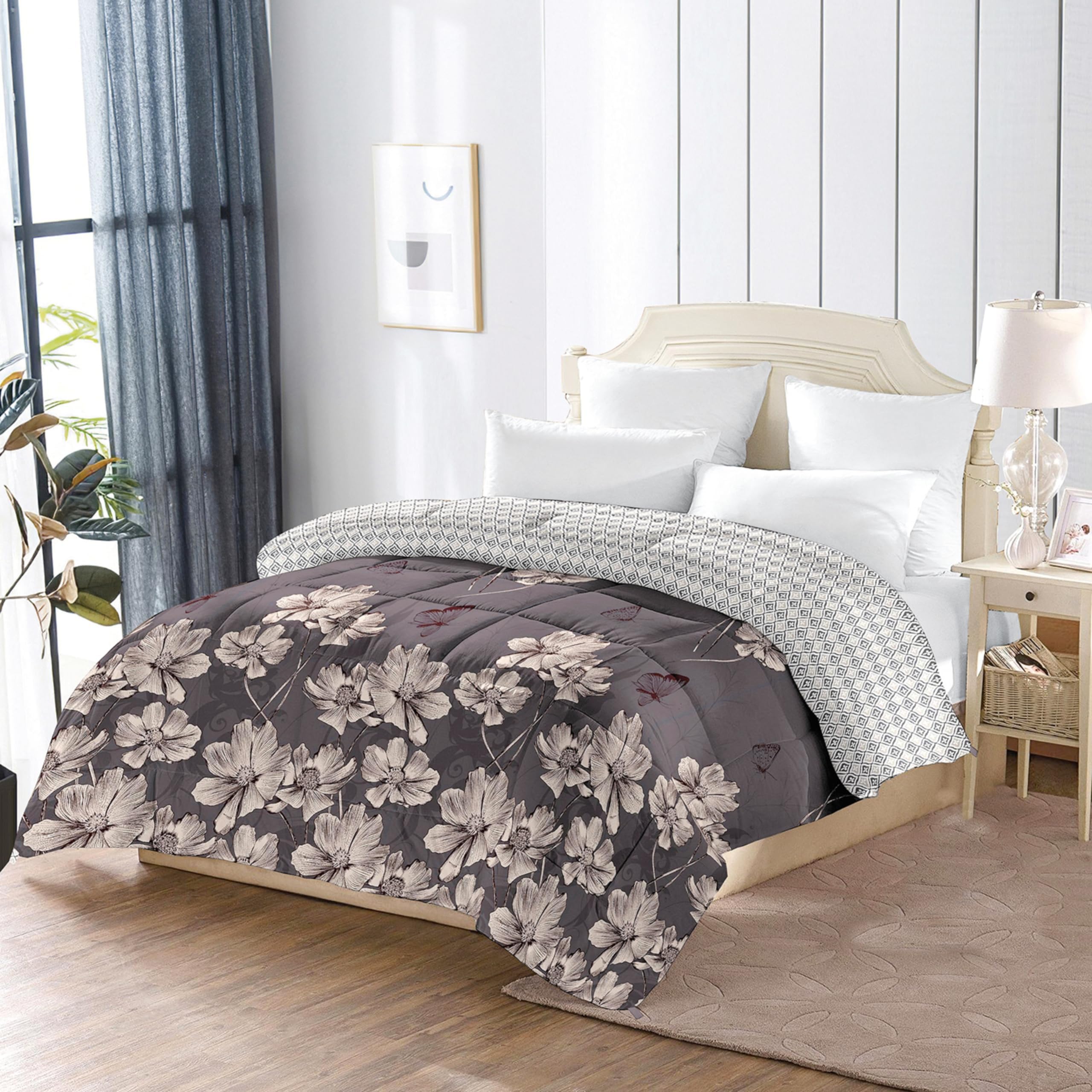 Haut De Couette Artisanal - Appliqué Chiot Marron - Fait Main (USA) - NEUF