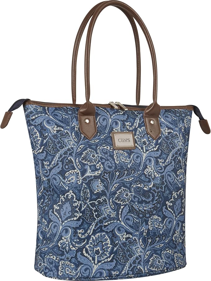Amazon.com: Chaps Bolsa de viaje de gran tamaño, Índigo (Indigo Paisley),  talla única , Bolsa de viaje de gran tamaño : Ropa, Zapatos y Joyería