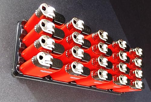 Miniatura 2 de Lote de 20 encendedores rojos Djeep