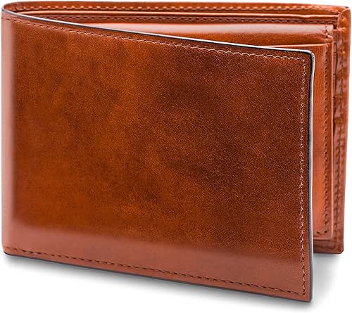 Bosca Men's Leather Wallet with Removable ID Passcase - Bifold