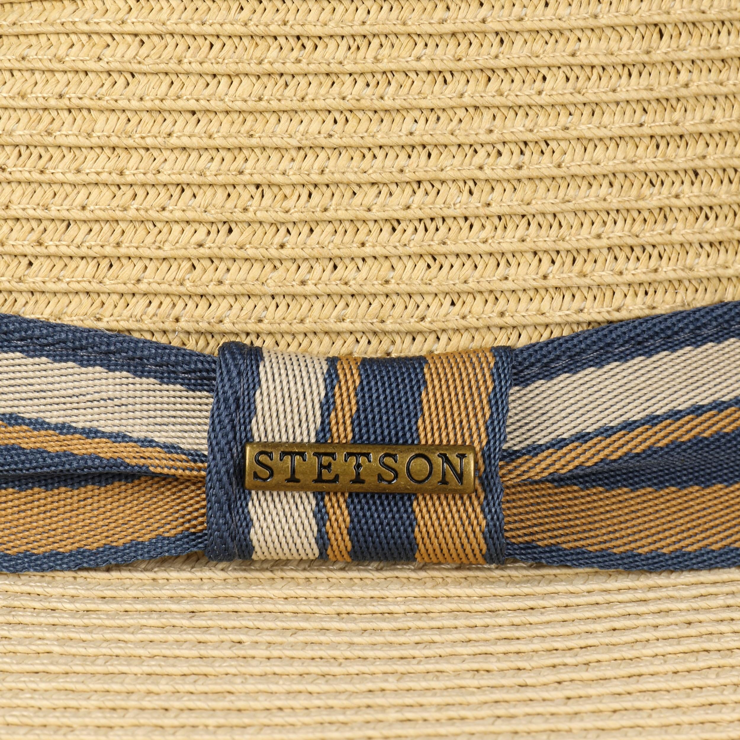 Stetson Romaro Toyo Traveller Strohhut UV-Schutz 40+ Damen und Herren Frühling Sommer