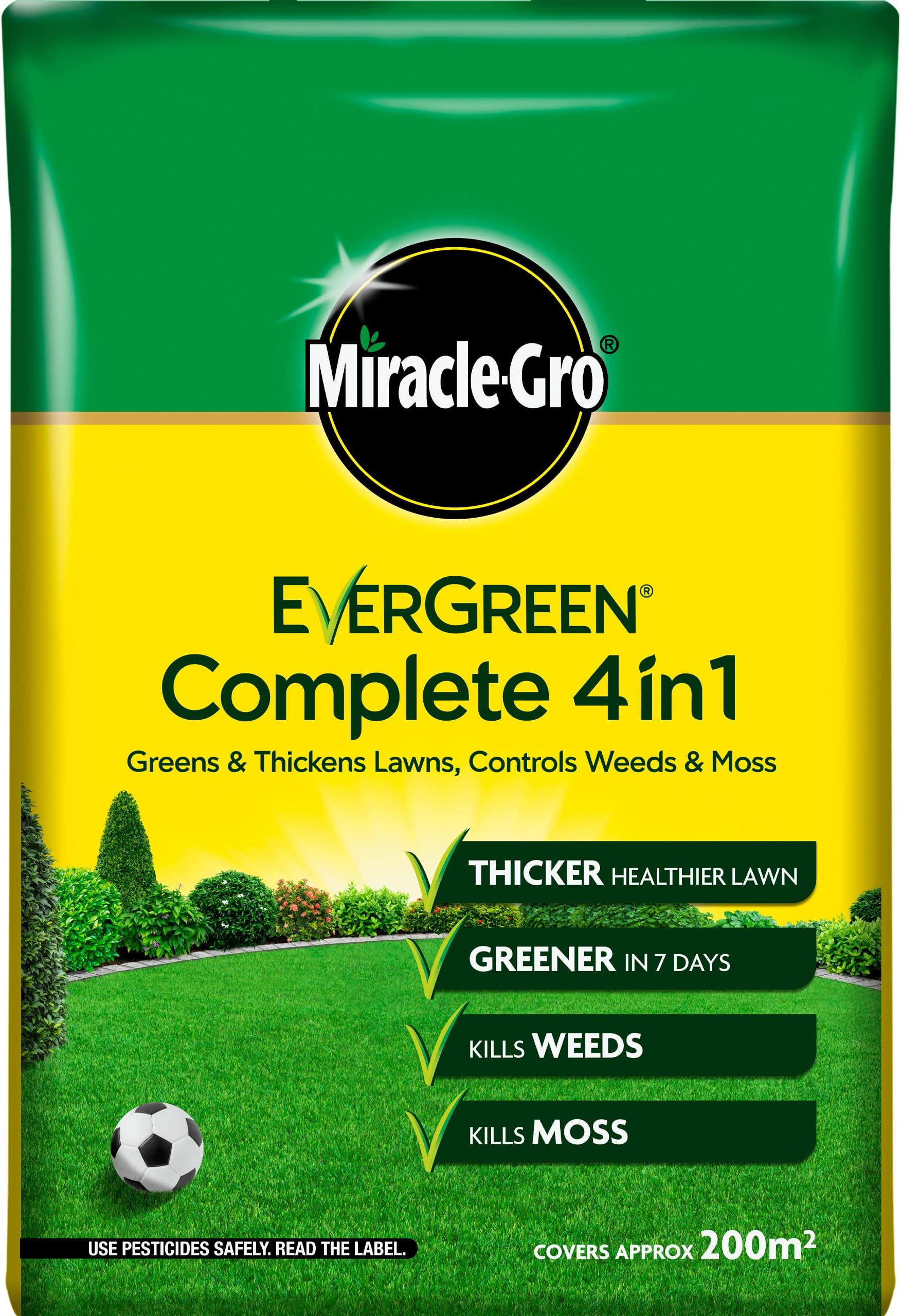 MiracleGro EverGreen Shady Lawn Seed 420 g 14 m2 Amazon.co.uk Garden