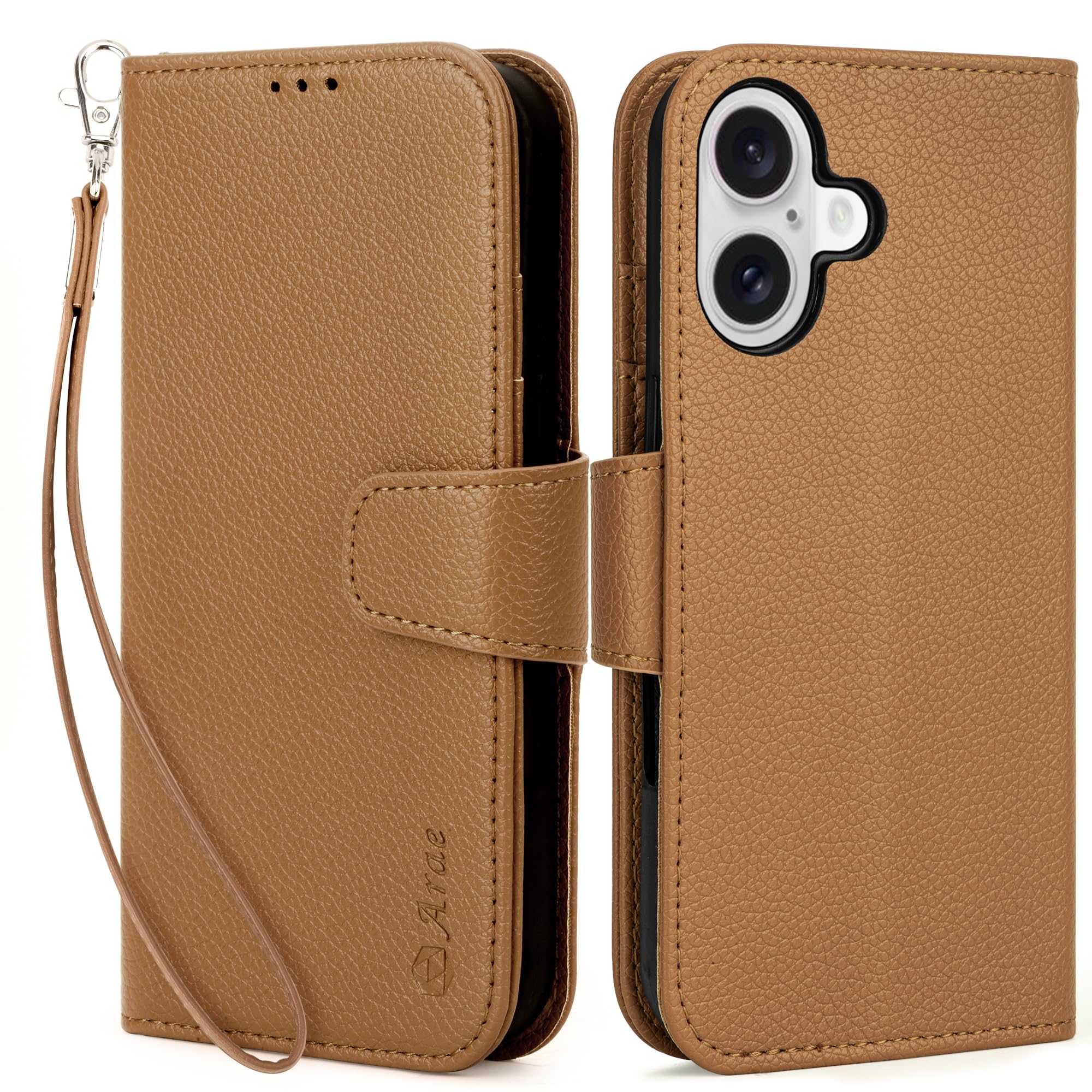 Photo 1 of Arae iPhone 16 Plus Wallet Case with Card Holder
