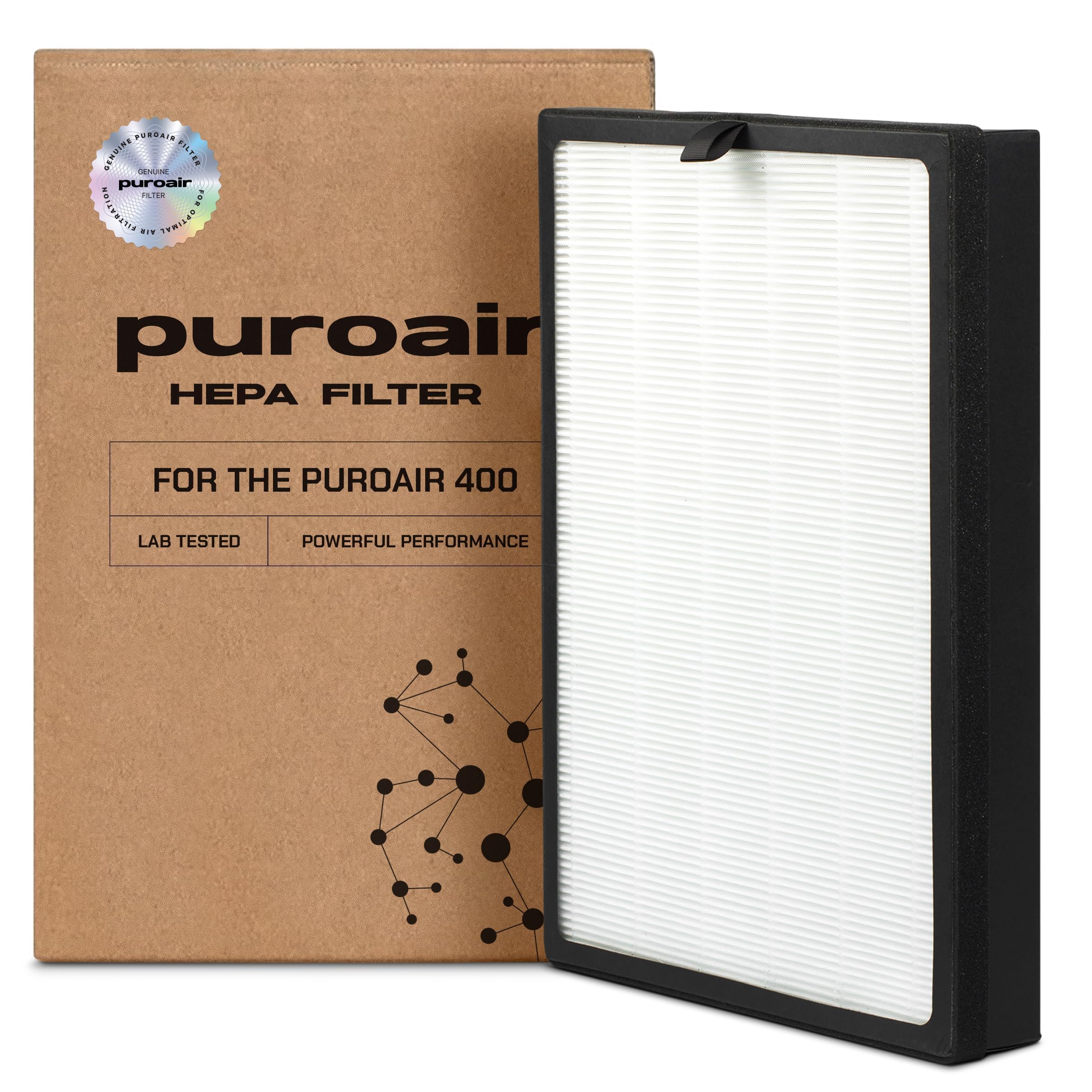 Sponsored Ad - PuroAir 400 Replacement Filter - HEPA Filters up to 99.9% of Smoke, Pollen, Dust and Common Household Pollutants - HEPA Air Filter Replacement for PuroAir 400 Air Purifier