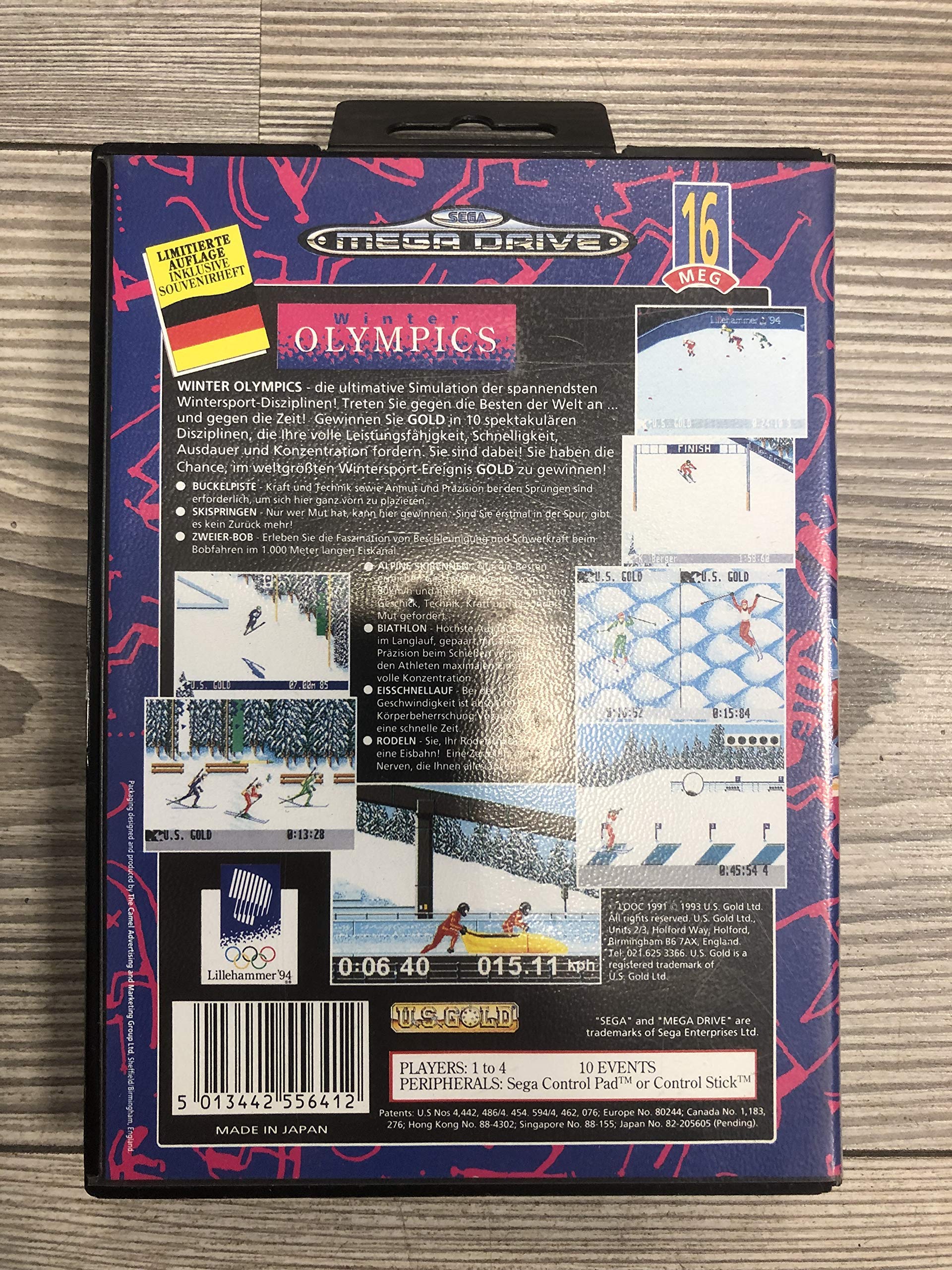 Mega Drive - Winter Olympics: Lillehammer '94