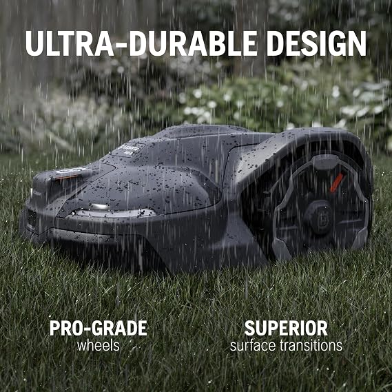 Husqvarna Automower 420iQ Robotic Mower, 1 Acre Mowing Capacity, Wire Free Robot Lawn Mower with Charging Station, RS1 EPOS Reference Station and Replacement Blades