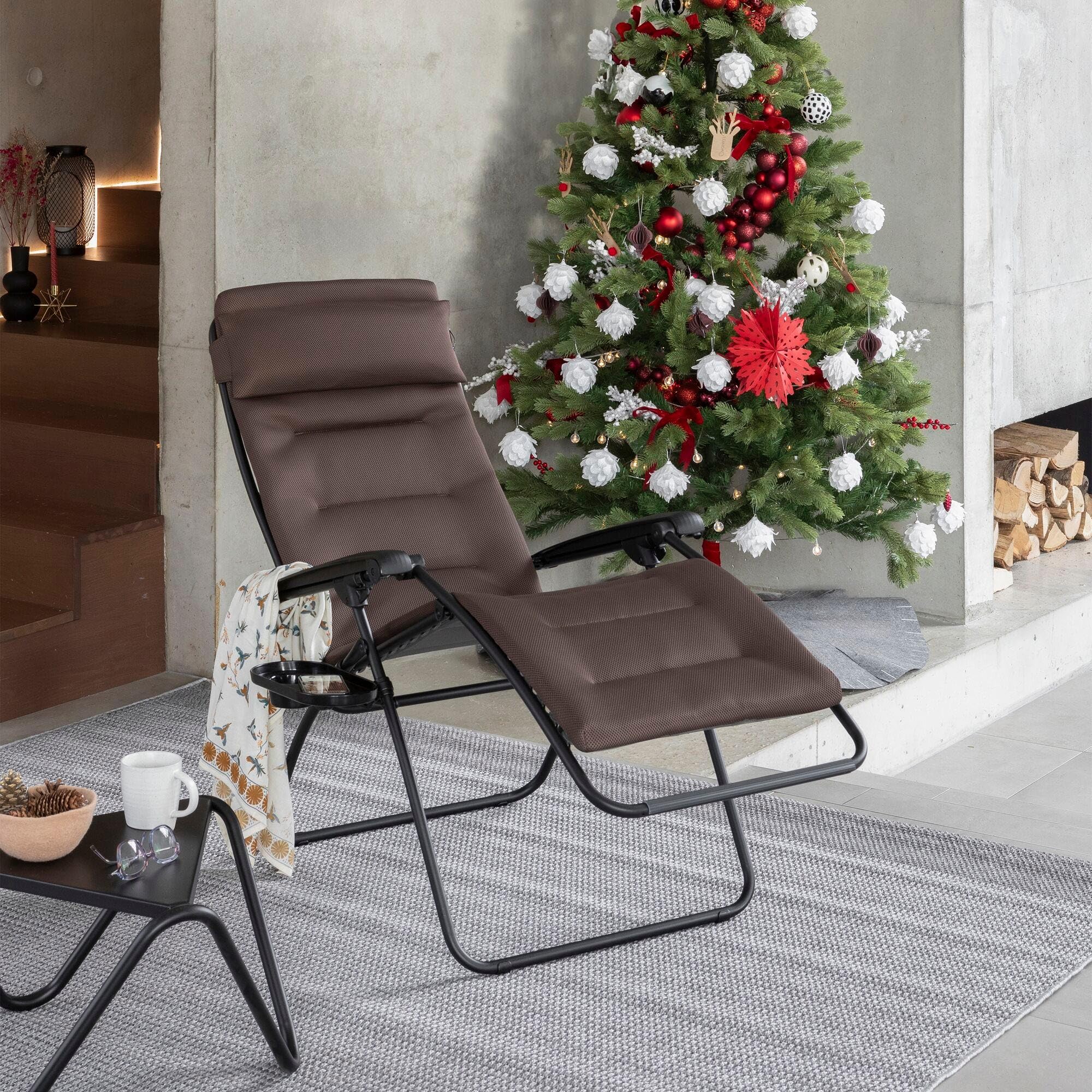 Lafuma Mobilier Fauteuil Relax matelassé Zéro Gravité - RSX Clip