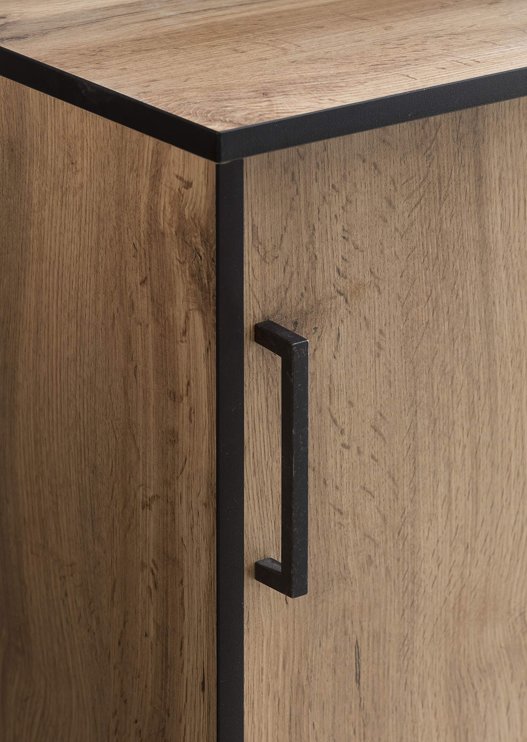 Schildmeyer Montana Aktenschrank 701516, Eiche-Landhaus Dekor, 100, 1 x 41 x 96, 6 cm