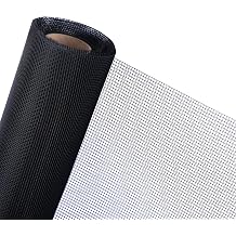 Window Screen Ultra Clear Stainless Steel Window Screen Replacement Window Screen Mesh High Light Transmission Suitable for Windows Courtyards Patio Porch Pool Door 30"x25