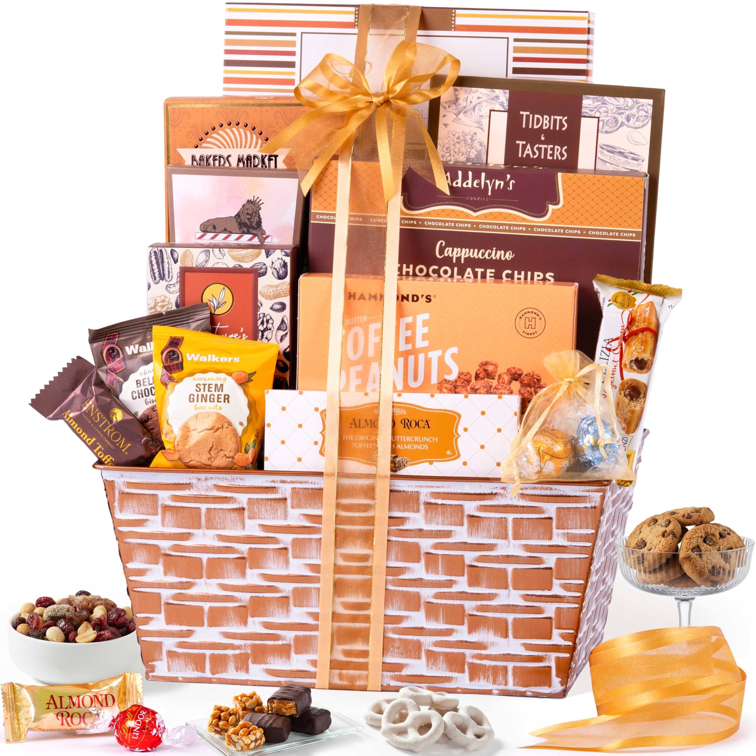Broadway Basketeers Gourmet Gift Basket Snack Gifts for Women, Men, Families, College – Delivery for Holiday, Appreciation, Thank You, Congratulations, Corporate, Get Well Soon Care Package