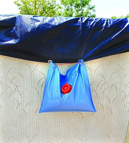 Miniatura 2 de Harris Pool Products Clips y bolsas para cubierta de invierno sobre el suelo, clips de protección contra viento de 5 pulgadas que fijan la cubierta