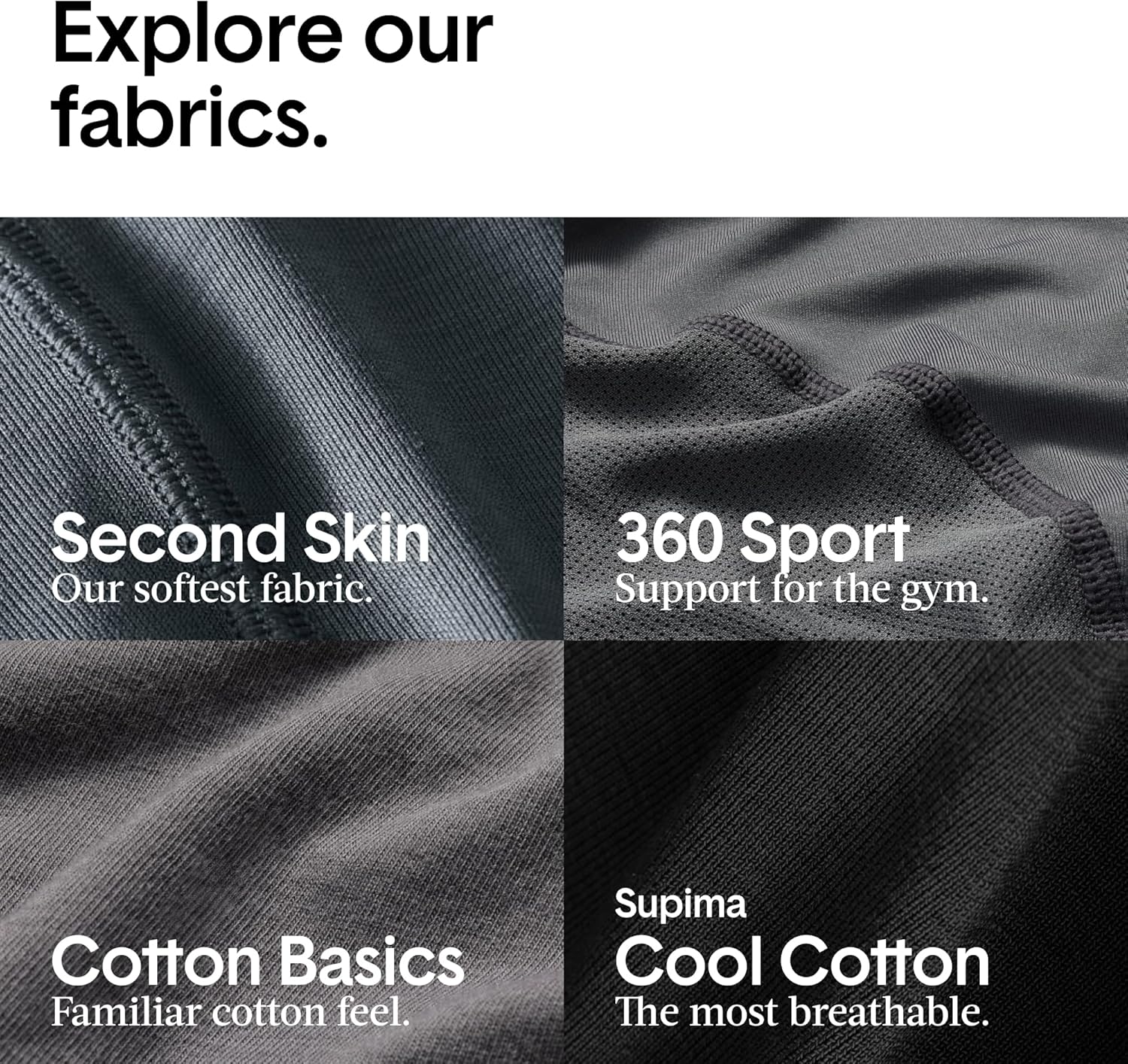 Tommy John Men's Air 4" Trunk Underwear - Hammock Pouch - Image 7