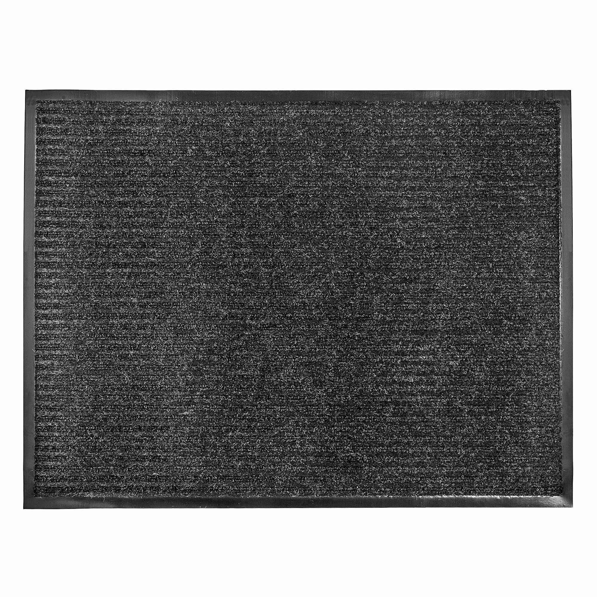 KADAX Zerbino antiscivolo per interni ed esterni, zerbino per porte di casa e ingressi (antracite, 90 x 150 cm)