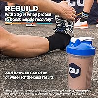 Vista 2 de GU Energy Roctane Ultra Endurance - Mezcla de bebida de recuperación de proteínas, sin gluten y productos lácteos Kosher, apoyo de recuperación