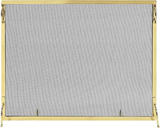 38x30-in Montreal Polished Brass Screen