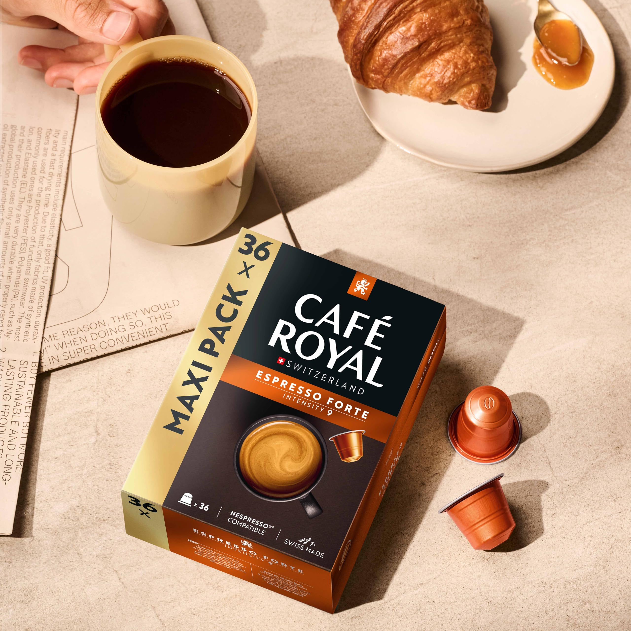 Café Royal Espresso Forte 36 Kapsułki z Kawą