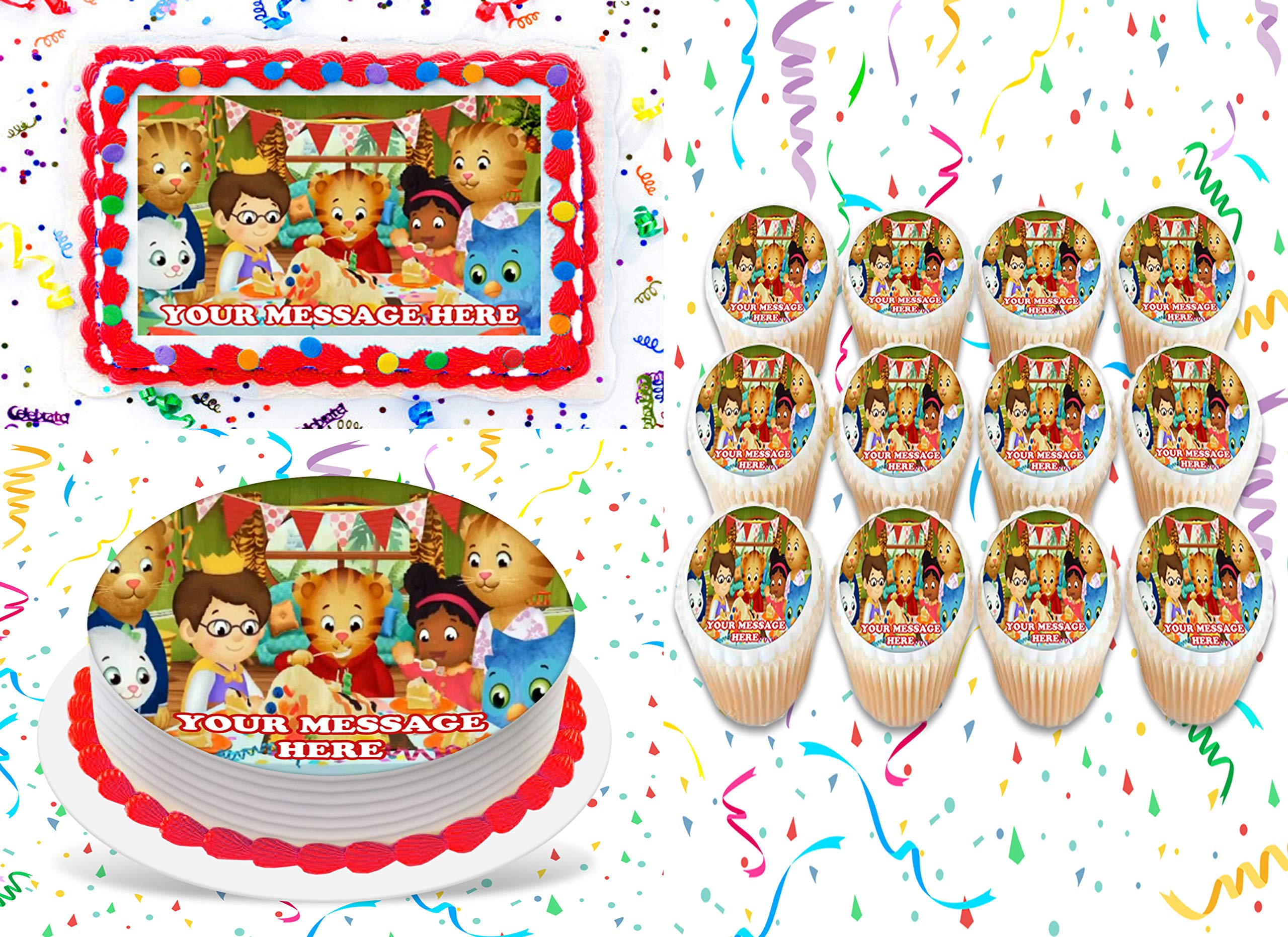Buy Daniel Tiger's Neighborhood Cake Topper Edible Image Personalized