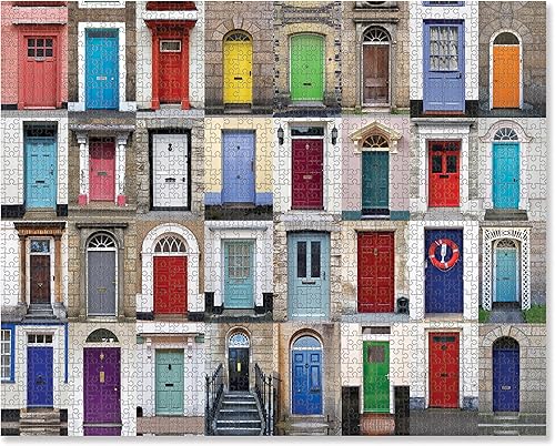 Melissa & Doug Rompecabezas de 1000 piezas Knock Knock Doorways (29 x 23 pulgadas)