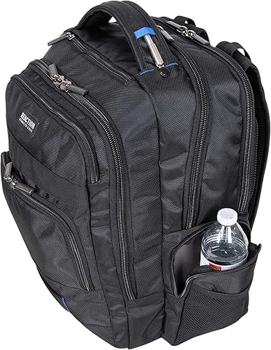 Miniatura 11 de Kenneth Cole Reaction Urban Traveler - Mochila antirrobo para computadora portátil y tablet de 15"-17", con seguridad RFID, estilo profesional,