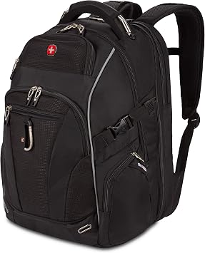 SwissGear SA6752 TSA Friendly ScanSmart Laptop Backpack Black