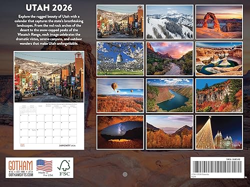 Vista 162 de Calendario hawaiano 2026 Hawaiian Tropical Beach Maui Kauai Calendario mensual de pared de 12 meses Fabricado en Estados Unidos