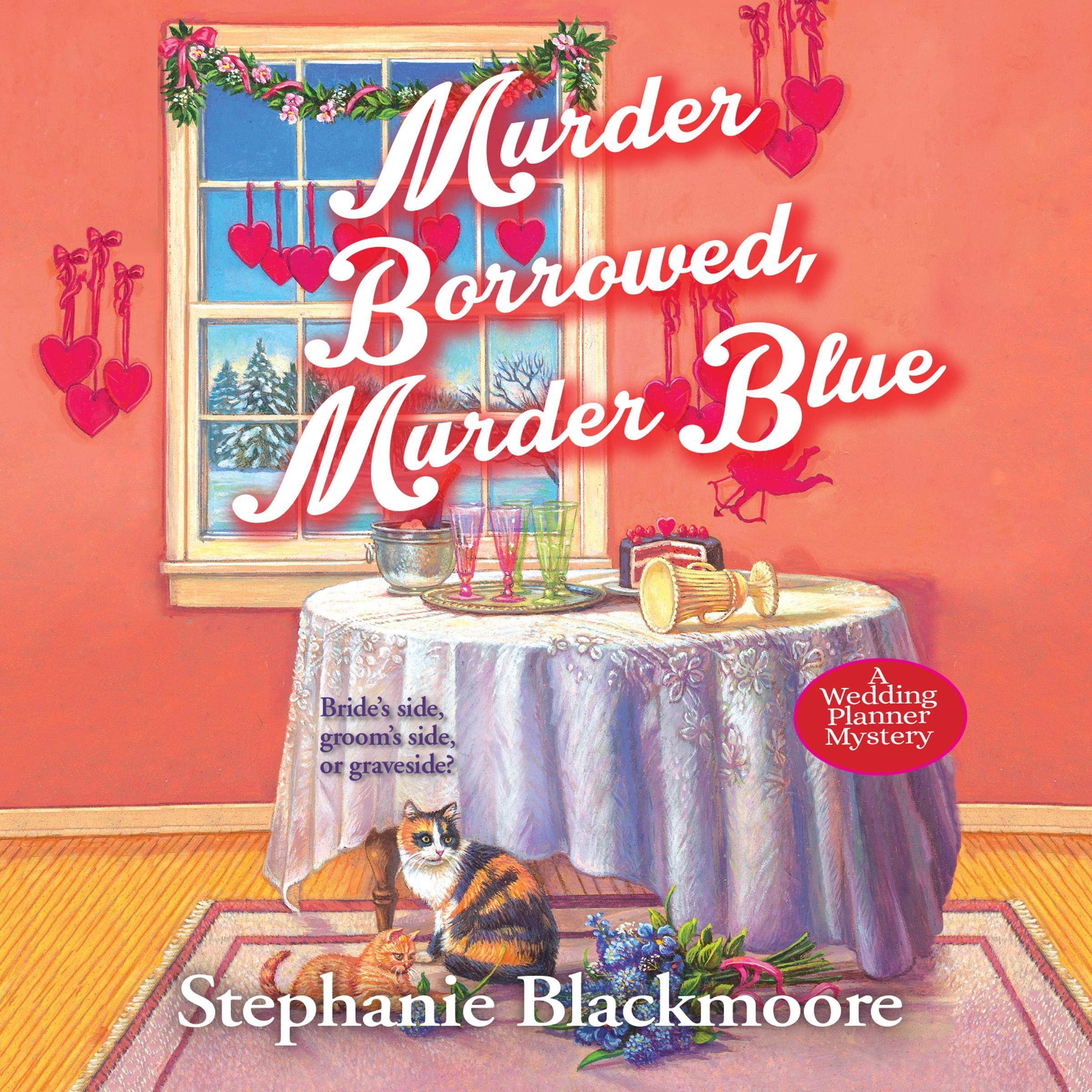 Cover art for Murder Borrowed, Murder Blue