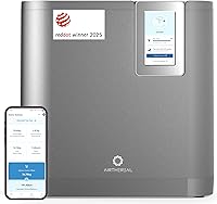 Airthereal Revive R800 5L Smart WiFi Kitchen Composter: Odorless, Self-Cleaning, 90% Waste Reduction, App Carbon Tracking