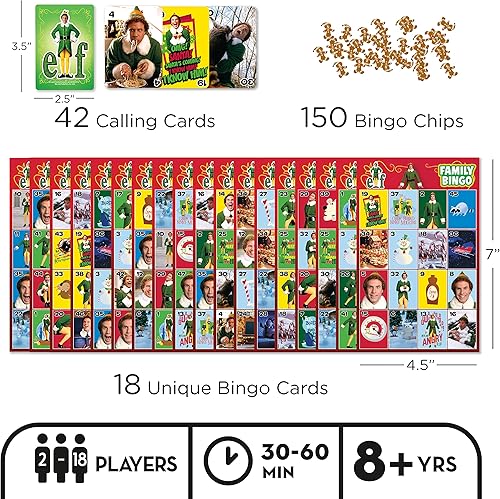 Miniatura 2 de AQUARIUS - Juego de bingo de la familia Elf