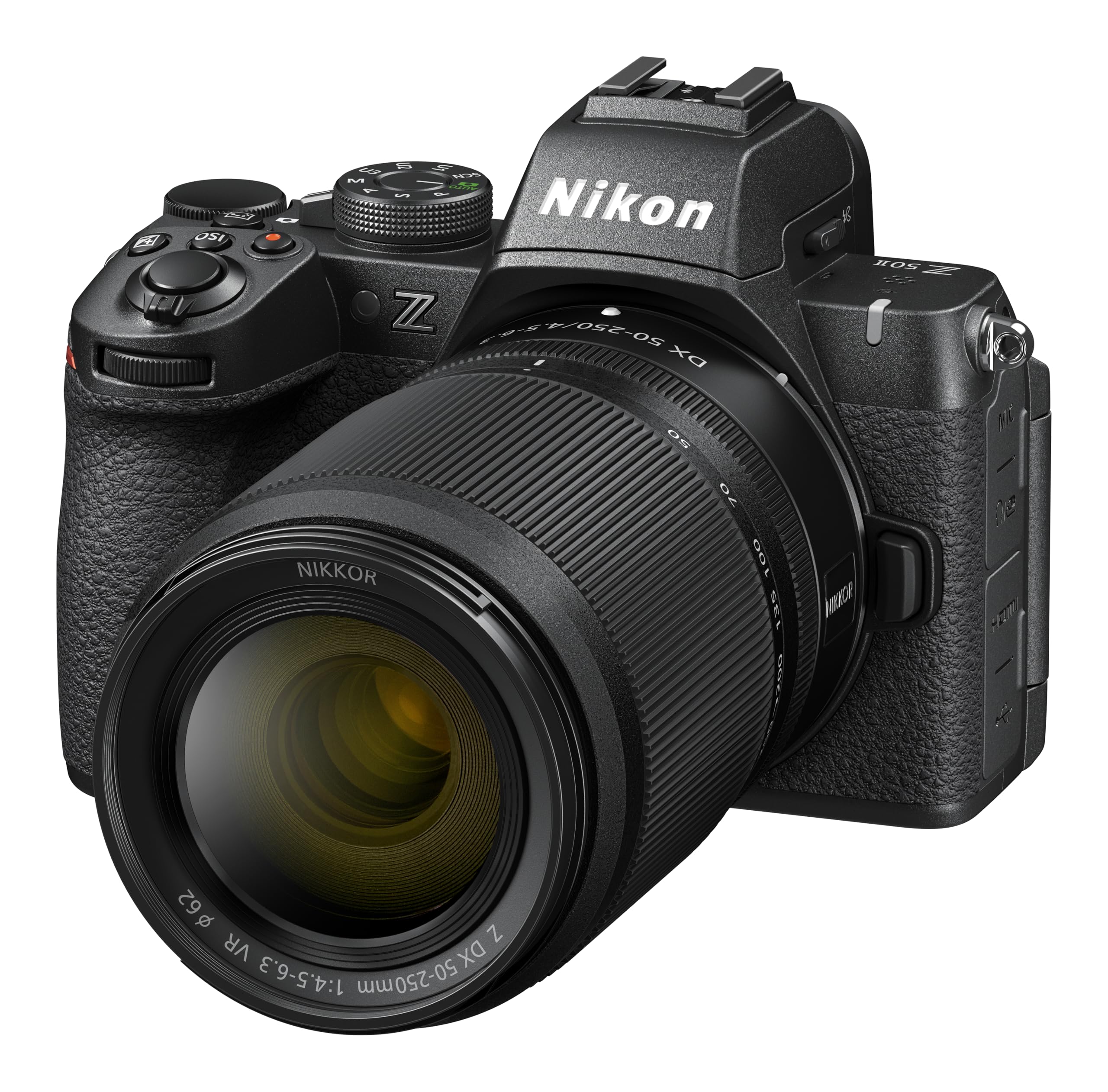 Nikon Z50II, NIKKOR Z DX 16-50+50-250, Lexar SD128GB, Fotocamera Mirrorless, CMOS 20.9MP, Processore EXPEED7, AF, Mirino Elettronico EVF, LCD 3.2', Video 4K [Nital V.I.P.: 6 anni di garanzia]